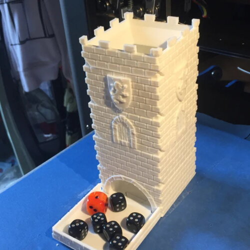 Tour de dés - château modulaire