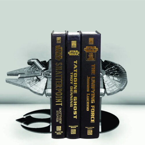Porte-livre star wars - faucon millenium