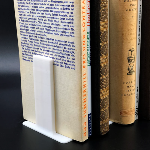 Serre-livres minimaliste