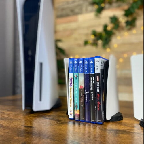 Organisateur de serre-livres pour jeux vidéo ps5
