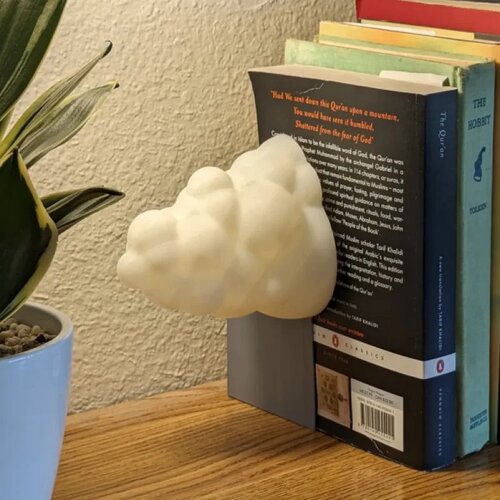 Serre-livres nuage flottant
