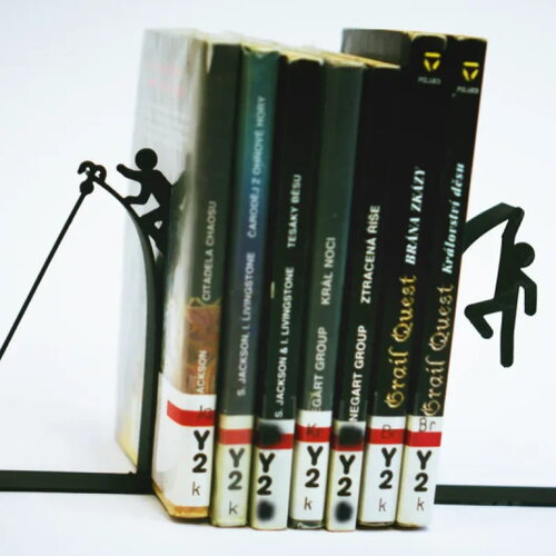 Serre-livres pivot stickman