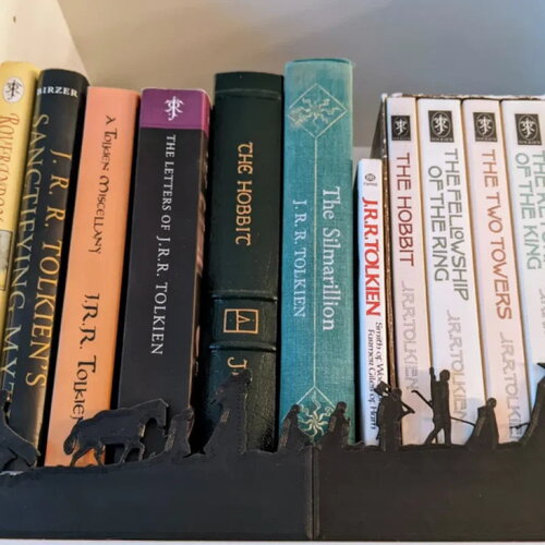 Serre-livres silhouette seigneur des anneaux