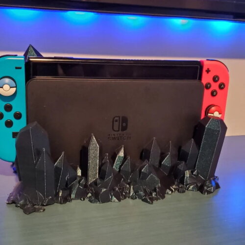Plateforme de dock cristal pour nintendo switch