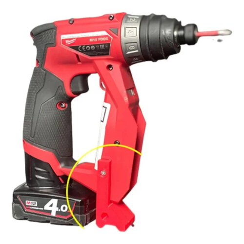 Support de perceuse milwaukee m12 fddx - fixation sécurisée