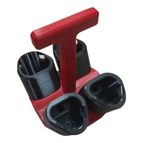 Support de batterie milwaukee m12, organisation atelier