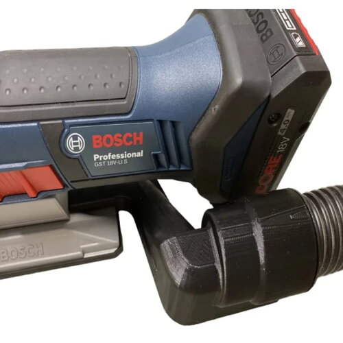 Adaptateur d’aspiration pour scie sauteuse bosch gst