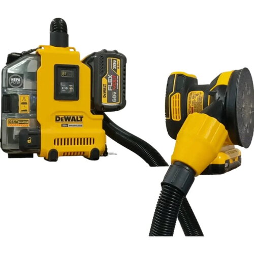 Adaptateur dewalt airlock pour collecteur de poussière: propre et sain