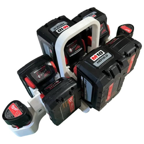 Organisateur de batterie milwaukee - rangement pratique et sûr