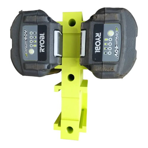 Support de batterie ryobi 40v - rangement pratique et sûr