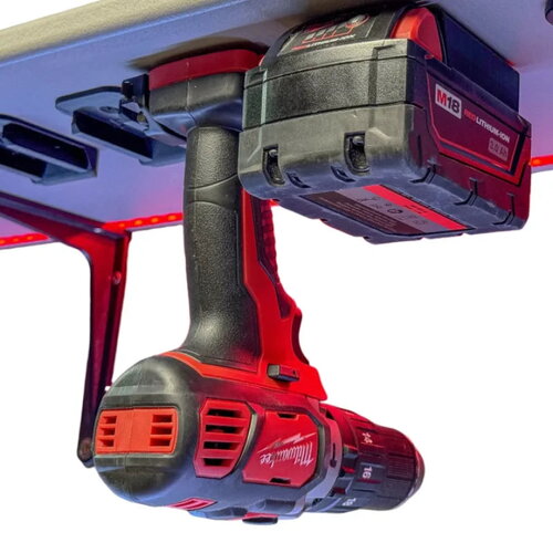 Support de rangement milwaukee pour visseuse 18v