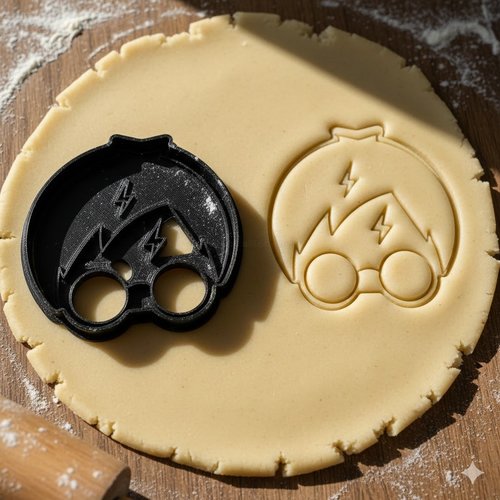 Emporte-pièce harry potter pour biscuits et pâtisserie - 8 cm