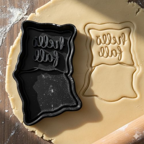 Emporte-piece artisanal 8 cm pour biscuits et pate a sucre