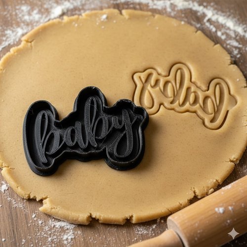 Emporte-piece baby pour biscuits et pate a sucre - 8 cm