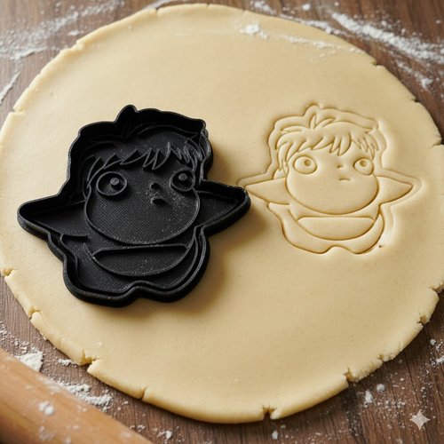 Emporte-piece ponyo artisanal 8 cm pour biscuits et patisserie