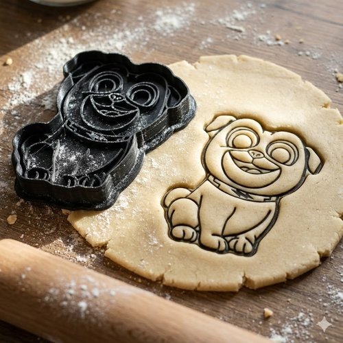 Emporte-pièce biscuit artisanal 8cm - découpoir pâtisserie & pâte à sucre