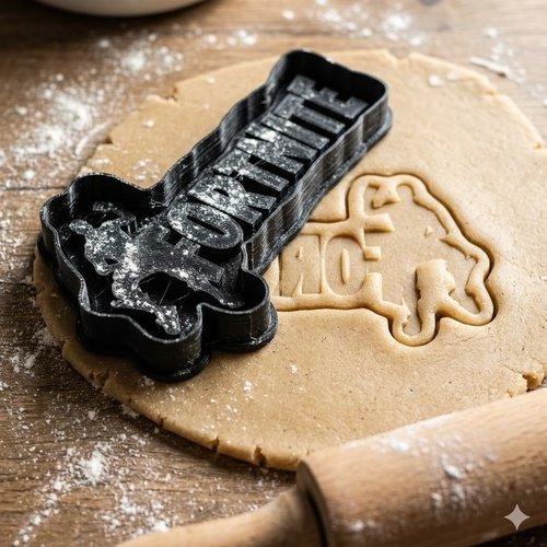 Emporte-pièce fortnite - moule à biscuit 8cm gamer & anniversaire