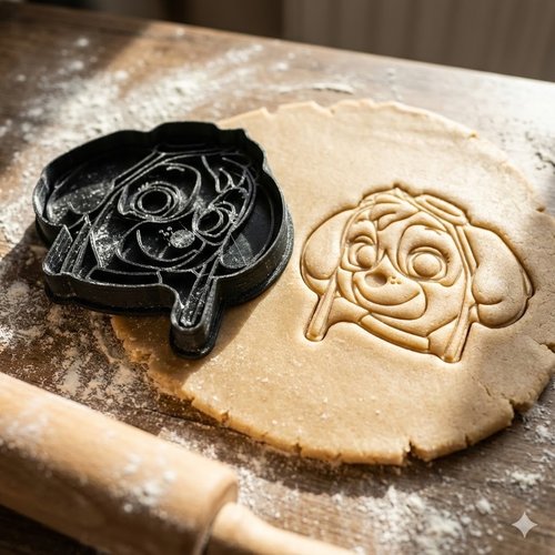 Emporte-pièce stella pat' patrouille - moule biscuit chien 8cm