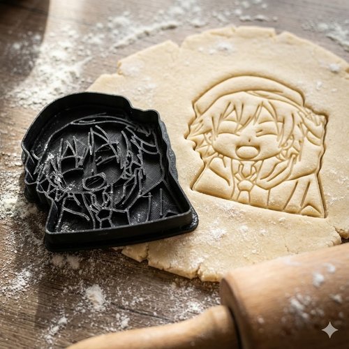 Emporte-pièce ranpo edogawa - moule biscuit manga bsd 8cm