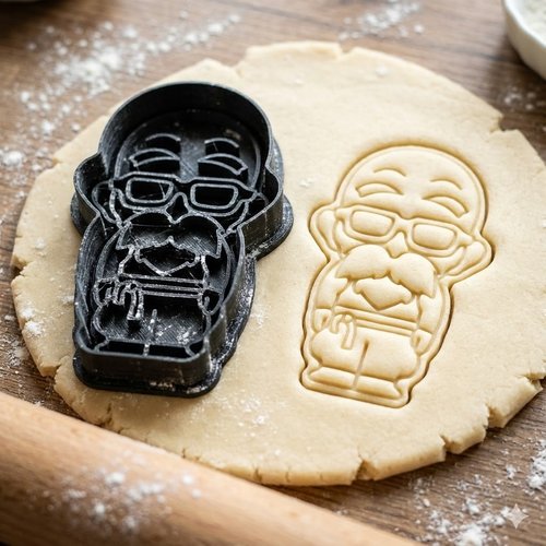 Emporte-pièce tortue géniale - moule biscuit dragon ball artisanal