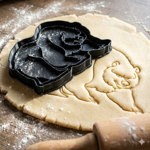 Emporte-pièce oogie boogie - moule biscuit halloween 8 cm