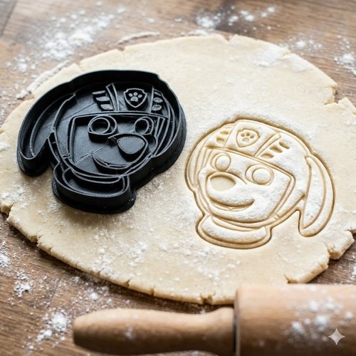 Emporte-pièce zuma pat' patrouille - moule biscuit chien 8cm