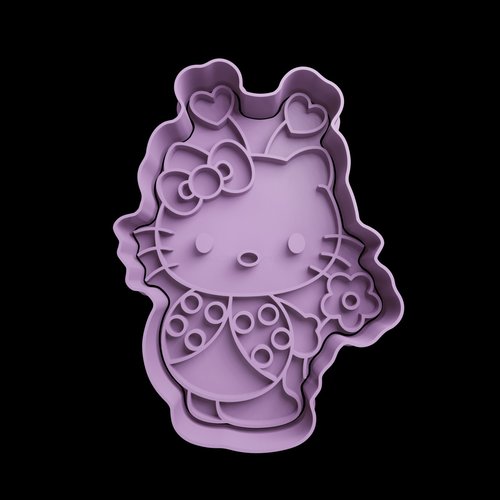 Emporte-pièce hello kitty coccinelle 8 cm - moule biscuit pâtisserie