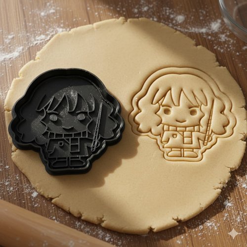 Emporte-pièce hermione granger - moule à biscuit sorcière 8 cm