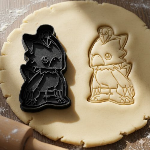 Emporte-piece oiseau manga 8 cm - moule biscuit artisanal