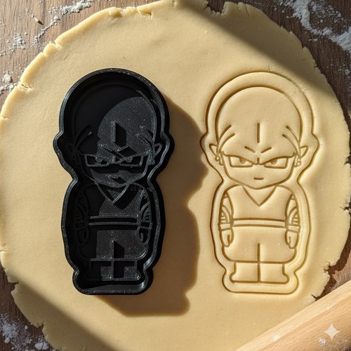 Emporte-piece avatar aang - moule biscuit manga chibi 8 cm