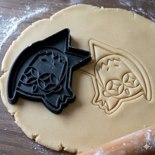 Emporte-piece etoile personnage mignon 8 cm pour biscuits et patisserie