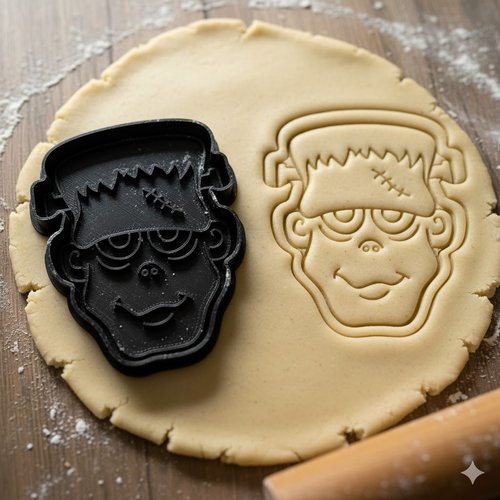 Emporte-piece frankenstein halloween 8 cm - moule biscuit artisanal