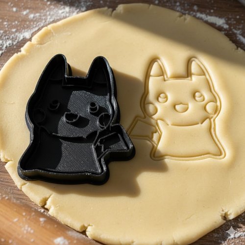 Emporte-piece pikachu pokemon pour biscuits et pate a sucre 8 cm