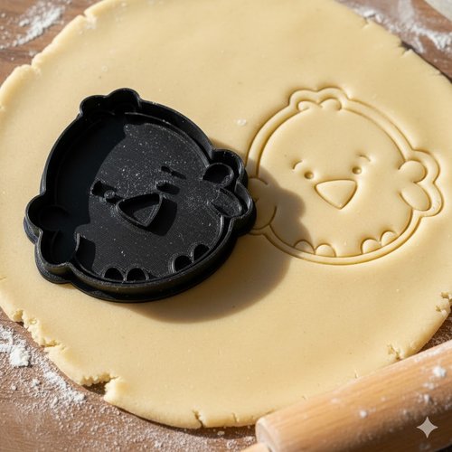 Emporte-piece poussin de paques 8 cm - moule biscuit artisanal