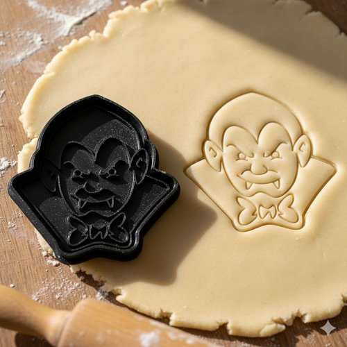 Emporte-piece vampire dracula 8 cm - moule biscuit halloween