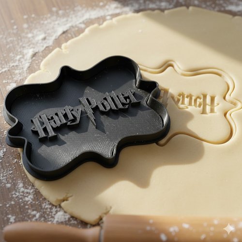 Emporte-pièce harry potter pour biscuits et pâtisserie - 8 cm