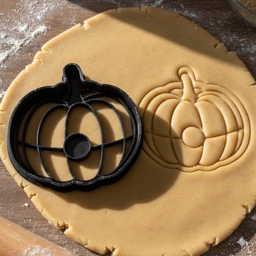 Emporte-piece citrouille 8 cm - moule biscuits et patisserie halloween