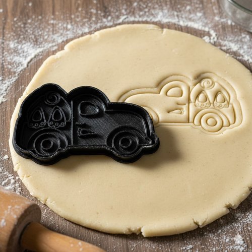 Emporte-piece camion de glaces 8 cm - moule a biscuits artisanal