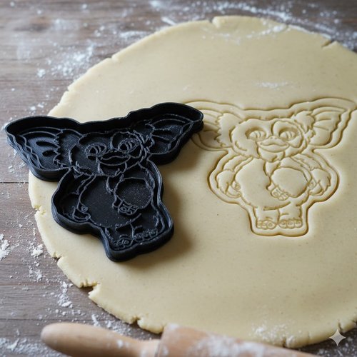 Emporte-piece gremlins gizmo 8 cm - moule a biscuits artisanal