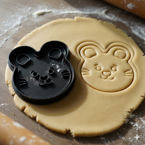 Emporte-piece biscuit ourson 8 cm - moule patisserie artisanal