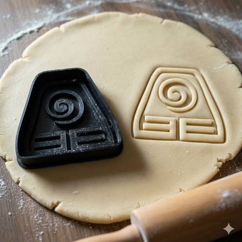 Emporte-piece terre avatar pour biscuits et patisserie - 8 cm