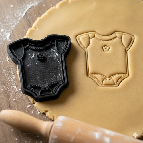 Emporte-pièce body bébé 8 cm - moule biscuit baby shower