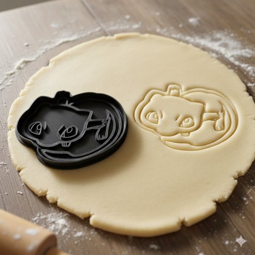 Emporte-pièce pokémon mew - moule à biscuits artisanal 8 cm