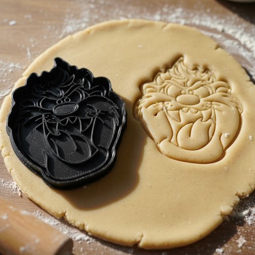 Emporte-piece diable de tasmanie 8 cm - moule patisserie artisanal