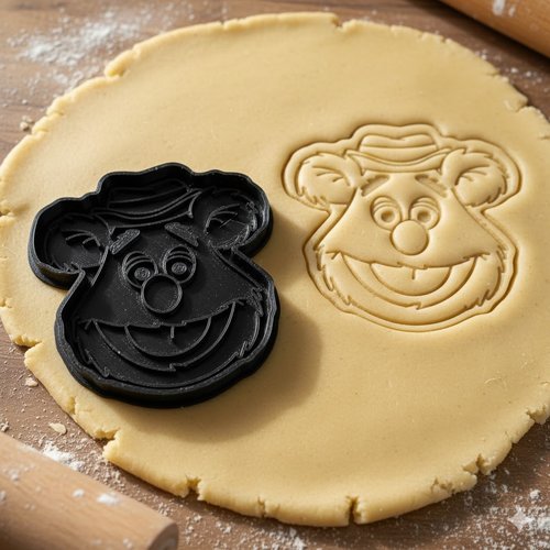 Emporte-pièce fozzie bear 8 cm - moule à biscuit muppets