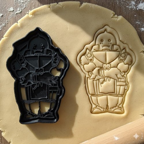 Emporte-piece fullmetal alchemist alphonse elric - moule biscuit 8 cm