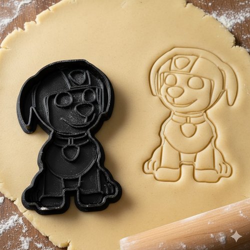 Emporte-pièce pat' patrouille marcus pour biscuits et pâte à sucre