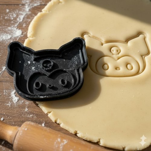 Emporte-piece kuromi 8 cm - moule de patisserie artisanale