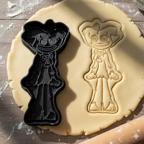 Emporte-piece kissy missy - moule biscuit poppy playtime 8cm