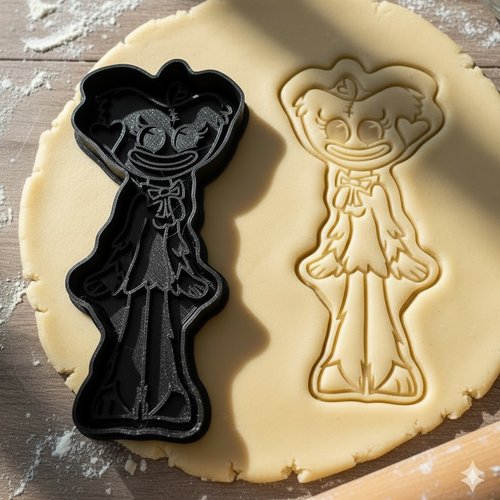 Emporte-piece kissy missy 8 cm - moule biscuits poppy playtime